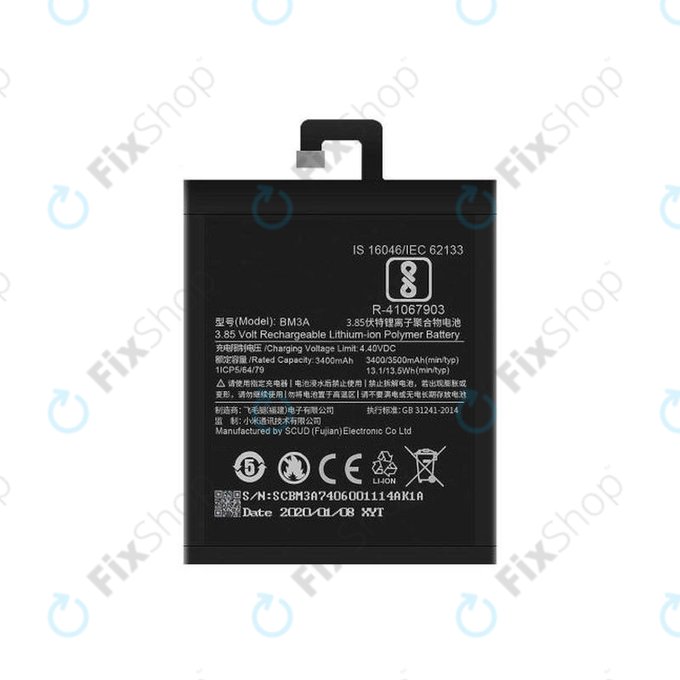Xiaomi Mi Note 3 - Akkumulátor BM3A 3500mAh