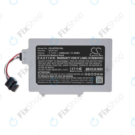 Akkumulátor Nintendo Wii U GamePad, 3200mAh, Li-Ion, 3.7V, WUP-001, HQ