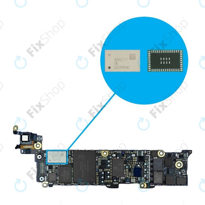Apple iPhone 5, iPad 4 - WiFi + Bluetooth IC 339S0171