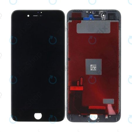 Apple iPhone 7 Plus - LCD Kijelző + Érintőüveg + Keret (Black) In-Cell FixPremium
