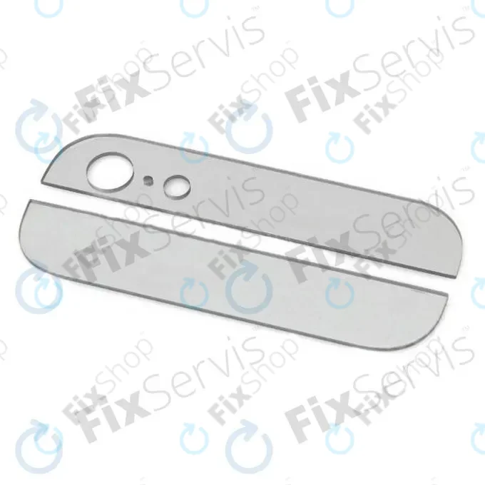 Apple iPhone 5 - Hátsó Üveg Burkolat (White)