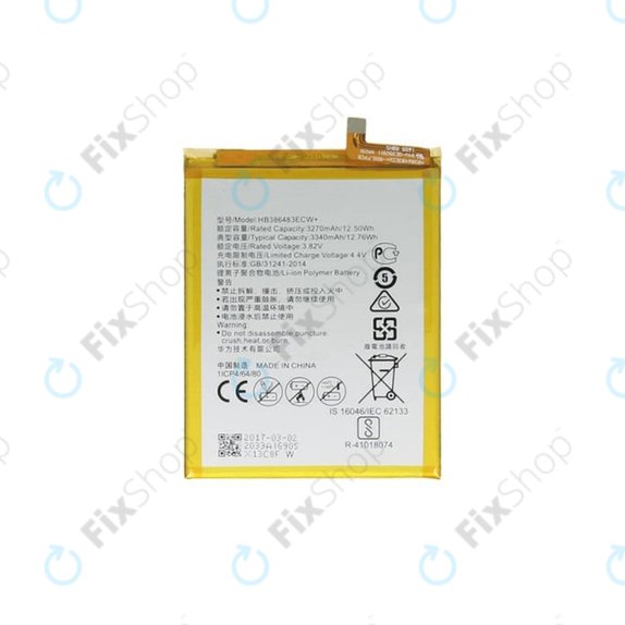 Huawei Honor 6X (BLN-L21) - Akkumulátor HB386483ECW 3340mAh