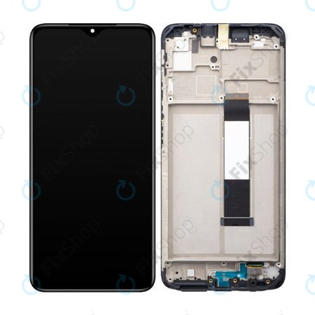 Xiaomi Redmi 9T - LCD Kijelző + Érintőüveg + Keret TFT