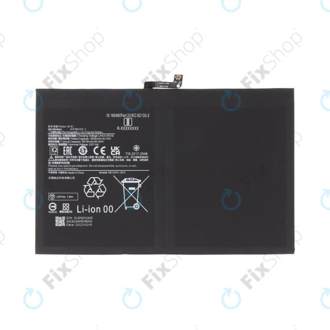 Xiaomi Redmi Pad Pro 5G - Akkumulátor 10000mAh