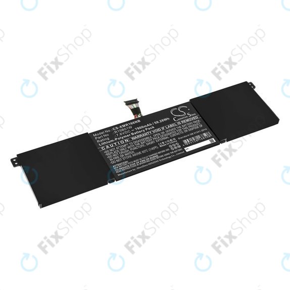 Akkumulátor Xiaomi Mi Pro 15.6 i3, i5, i6, 7800mAh, Li-Pol, 7.6V, R15B01W, HQ