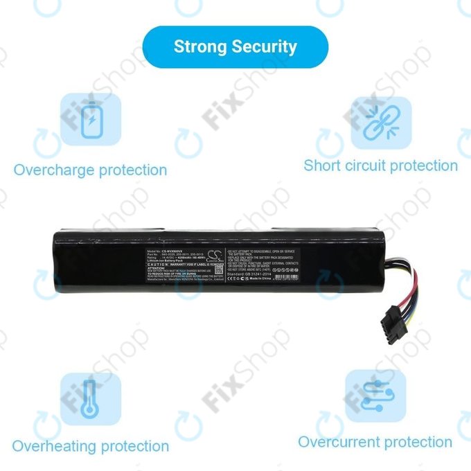 Neato Botvac D3, D4, D5, D6, D7-series - Akkumulátor 945-0225, 205-0011, 205-0013 Li-Ion 14.4V 4200mAh HQ