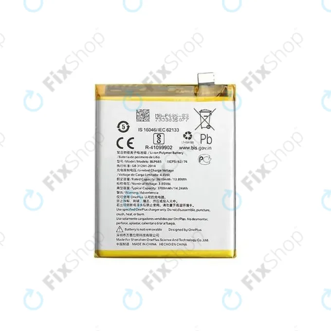 OnePlus 6T, OnePlus 7 - Akkumulátor BLP685 3700mAh