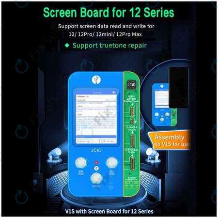 JC V1S, V1SE - LCD panel - iPhone 12, 12 mini, 12 Pro, 12 Pro Max (Upgraded Version)