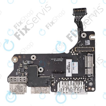 Apple MacBook Pro 13" A1425 (Late 2012 - Early 2013) - I/O PCB Alaplap (HDMI, USB, SD) (Jobb)