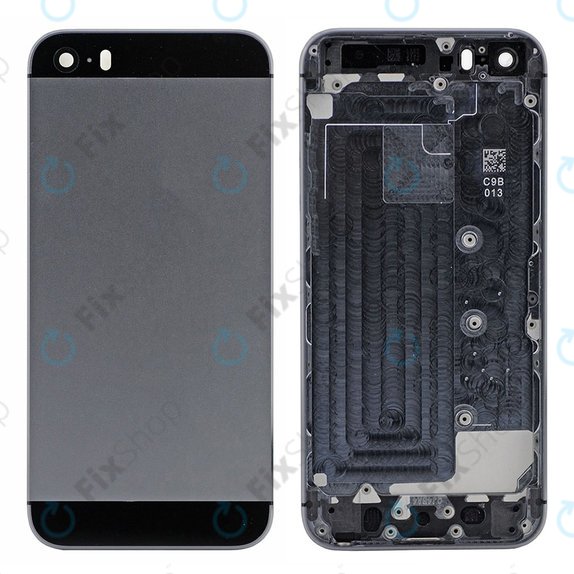Apple iPhone 5S - Hátsó Ház (Space Gray)