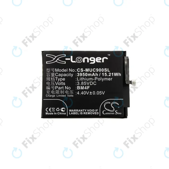 Xiaomi Mi 9 Lite M1904F3BG, Mi A3 M1906F9SH M1906F9SI - Akkumulátor BM4F 3950mAh HQ