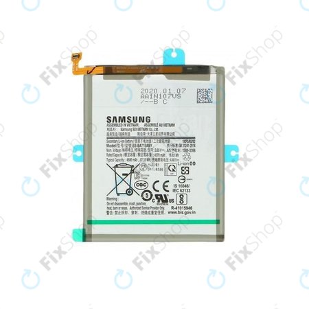 Samsung Galaxy A71 A715F - Akkumulátor EB-BA715ABY 4500mAh - GH82-22153A Genuine Service Pack