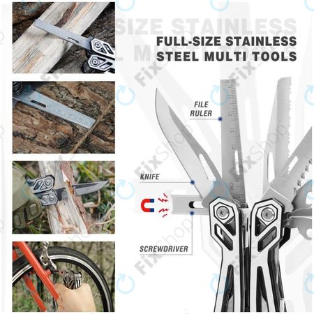 Mossy Oak - Stainless Steel Plier Tool 21in1