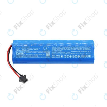 Xiaomi Roidmi EVE Plus, Viomi, Lydsto, Proscenic, Tefal - Akkumulátor NR18650 M26-4S2P, SUN-INTE-181, H18650CH-4S2P Li-Ion 14.4V 6700mAh HQ