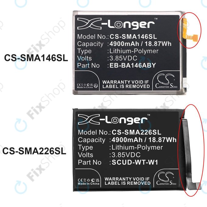 Samsung Galaxy A22 5G A226B - Akkumulátor SCUD-WT-W1, WT-S-W1 4900mAh HQ