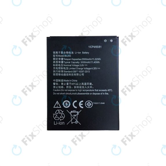 Lenovo A7000 - Akkumulátor BL243 3000mAh