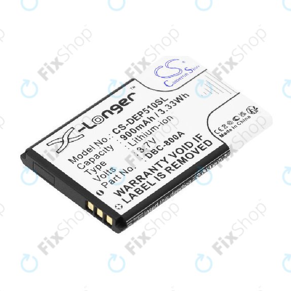 Akkumulátor Doro 1360, 900mAh, Li-ion, 3.7V, DBC-800A, HQ