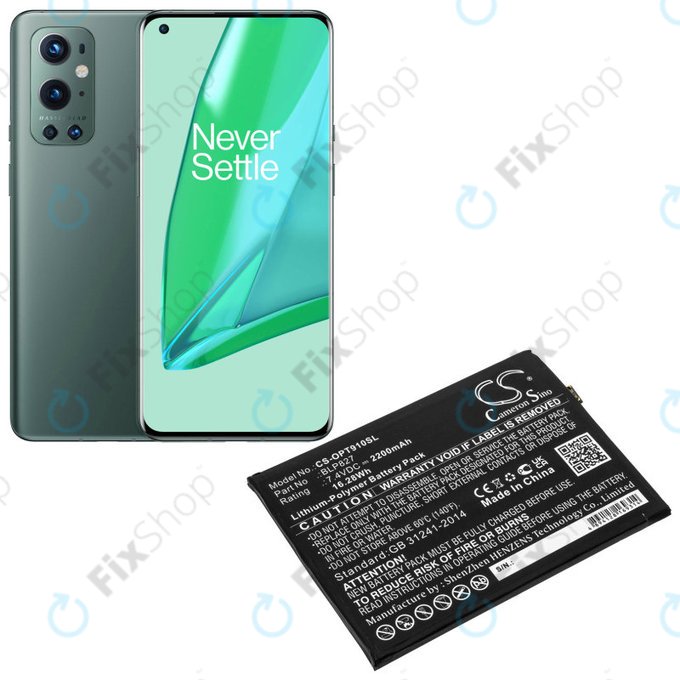 OnePlus 9 Pro - Akkumulátor BLP827 2200mAh HQ