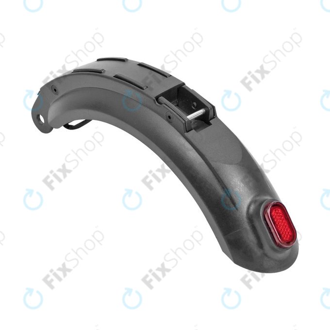 Kugoo S1, S1 Pro, S2, S3 - Hátsó Sárvédő Lámpával és Kábellel (Black)