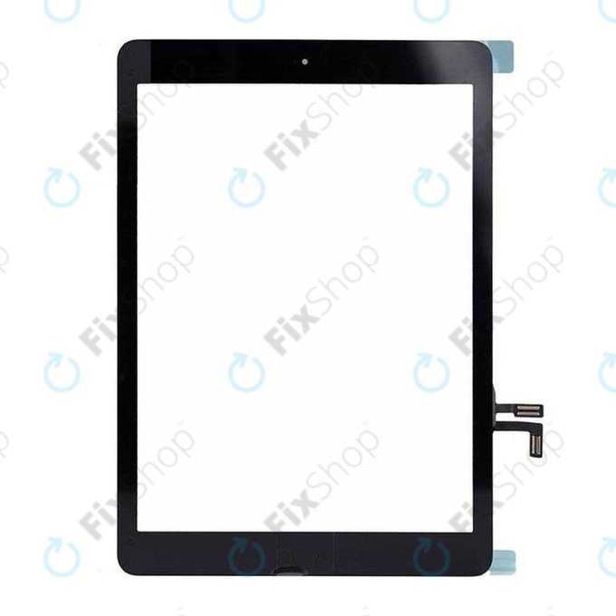 Apple iPad Air - Érintőüveg + Home/Kezdőlap gomb (Black)