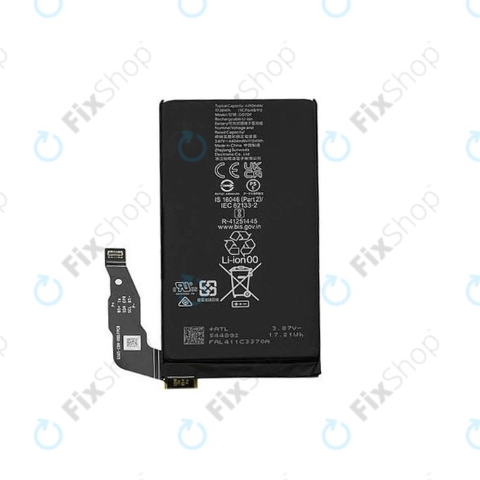 Google Pixel 8a - Akkumulátor G07DF 4492mAh - G949-01097-00, G949-00795-00 Genuine Service Pack