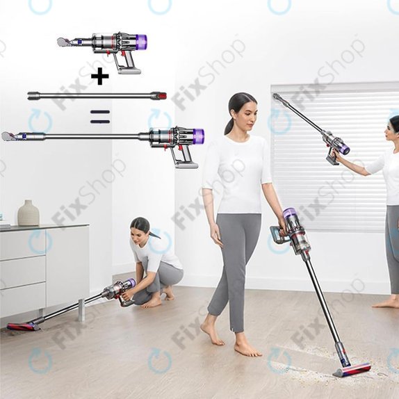 Dyson V12 - Szívórúd (Ezüst)