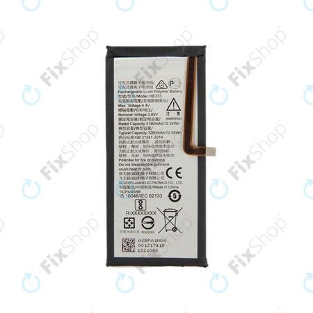 Nokia 8 Sirocco - Akkumulátor HE333 3260mAh