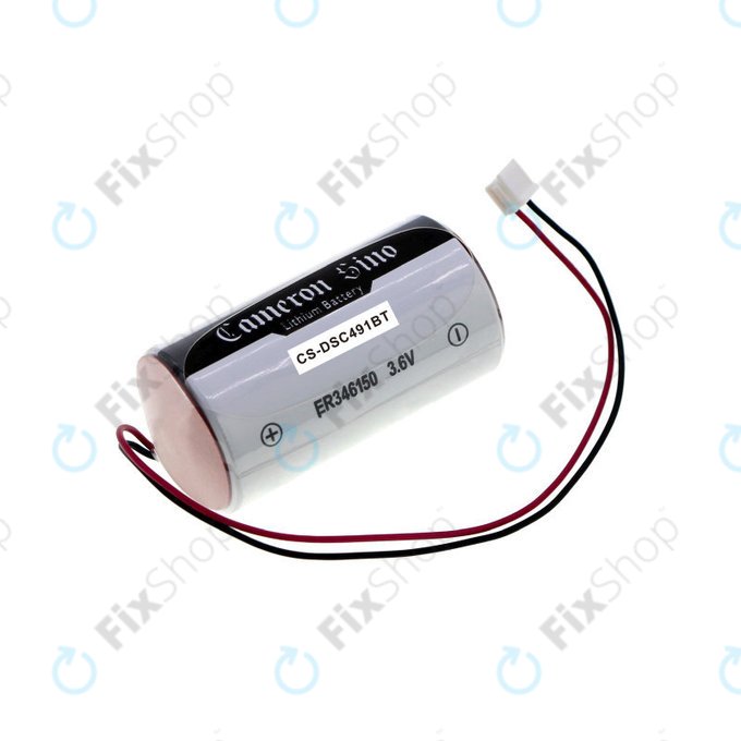 Akkumulátor DSC WT4911B, WT4911R Wireless Outdoor Siren, 14500mAh, Li-MnO2, 3.6V, ER34615M-T1, HQ