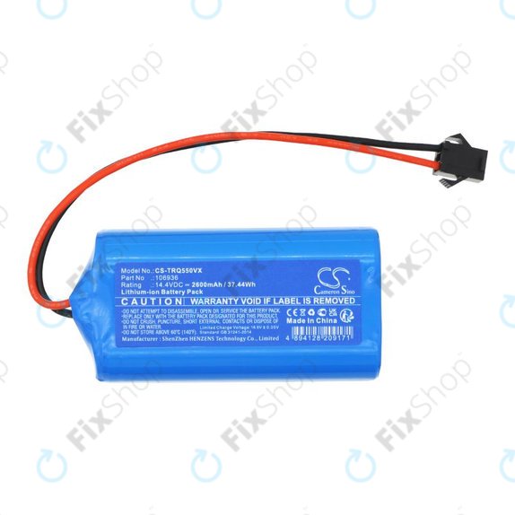 Akkumulátor Tesla Robostar IQ550, 2600mAh, Li-Ion, 14.4V, 106936, HQ