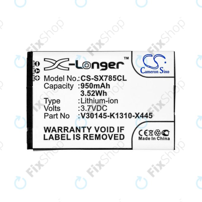 Akkumulátor Siemens Gigaset, Openstage, SL, 950mAh, Li-Ion, 3.7V, V30145-K1310-X445, HQ