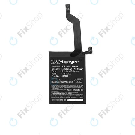 Xiaomi Redmi Note 10 Pro M2101K6G M2101K6R - Akkumulátor BM57 4900mAh HQ