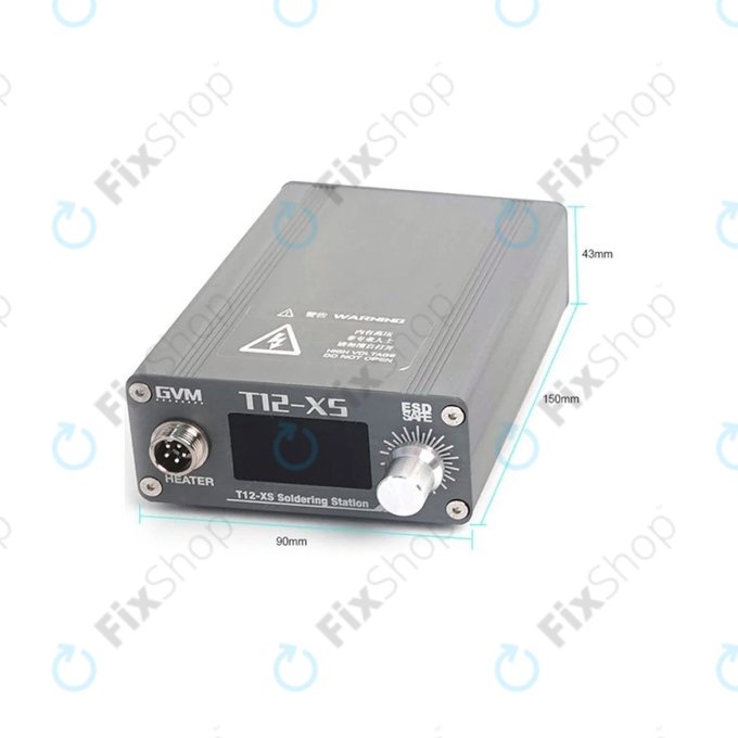 GVM T12-XS - Forrasztó Allomás