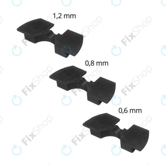Xiaomi Mi Electric Scooter 1S, 2 M365, Essential, Pro, Pro 2 - Rezgéscsillapítók (Black) - 3db