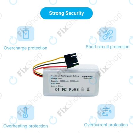 Xioami Mi Robot Vacuum Mop 2 Lite, E10 - Akkumulátor N011-4S1P Li-Ion 14.4V 2600mAh