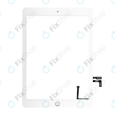 Apple iPad (5th Gen 2017) - Érintőüveg + Kezdőlap Gomb (Silver)