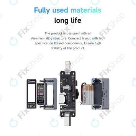 Mechanic T-824 - Töltőport tesztelő