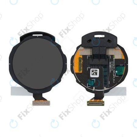 Samsung Galaxy Watch 4 Classic 46mm R895 - LCD Kijelző + Érintőüveg + Keret (Black) - GH96-14426A Genuine Service Pack