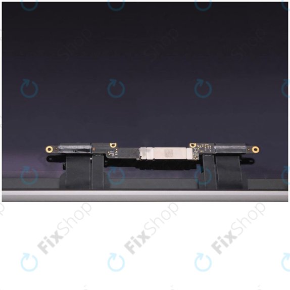 Apple MacBook Air 13" A1932 (2019), 13" A2179 (2020) - LCD Kijelző + Előlapi Üveg + Fedőlap (Space Gray) Refurbished