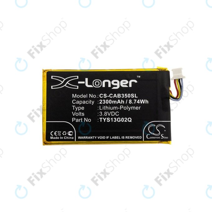 Caterpillar CAT B35 - Akkumulátor TYS13G02Q 2300mAh HQ