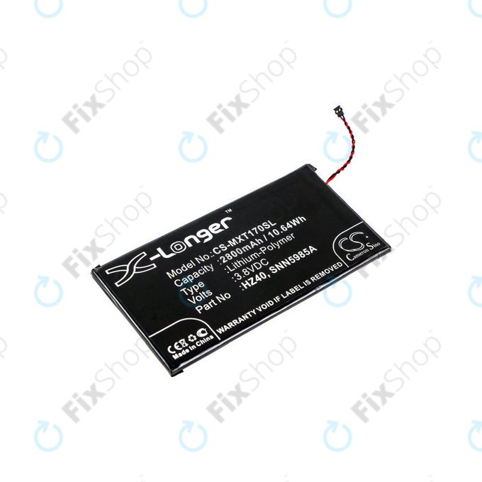 Motorola Moto Z2 Play XT1710-09 - Akkumulátor HZ40 2800mAh HQ