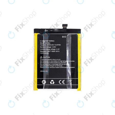 Umidigi Z2 Pro - Akkumulátor 3550mAh