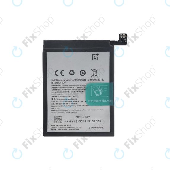 OnePlus 3 - Akkumulátor BLP613 3000mAh
