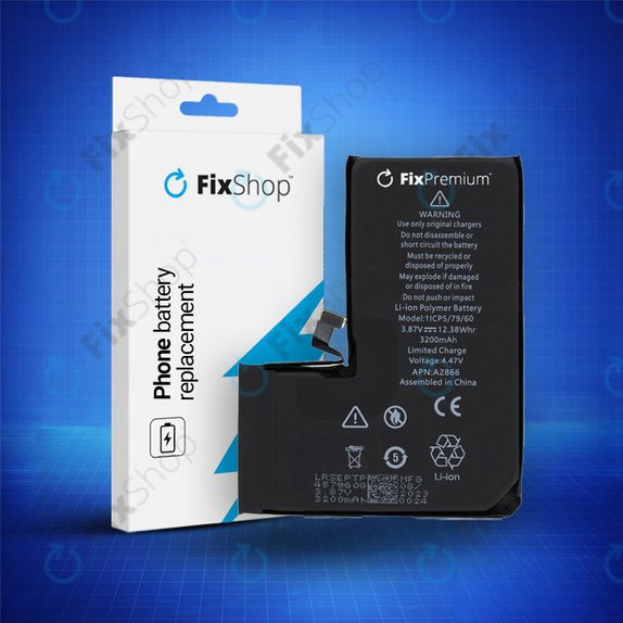 Akkumulátor iPhone 14 Pro, 3200mAh, DIAGNOSTIC