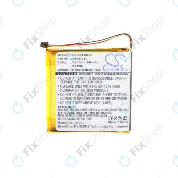 Akkumulátor Beats Solo 2, 2.0, 3, 3.0, Pro Wireless, 560mAh, Li-Pol, 3.7V, AEC643333, HQ