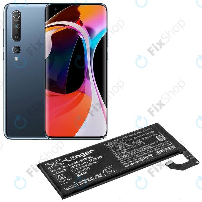 Xiaomi Mi 10 M2001J2G - Akkumulátor BM4N 4650mAh HQ