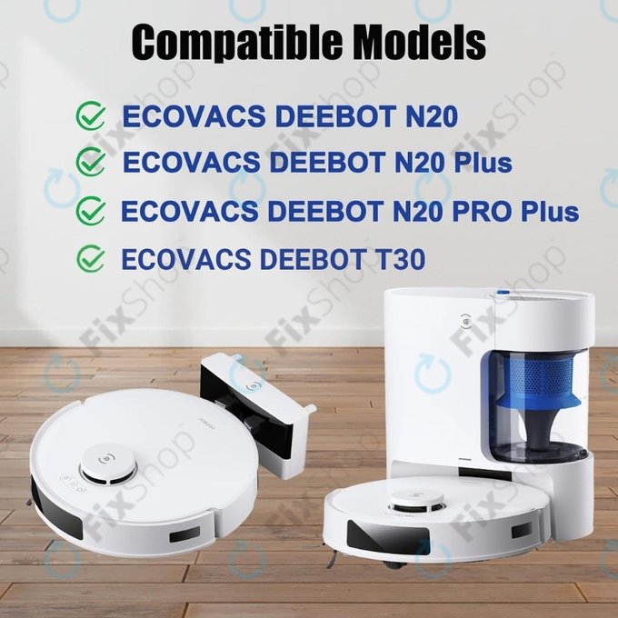 Ecovacs Deebot N20, N20 Plus, N20 Pro Plus - Főkefe