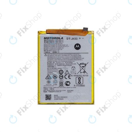 Motorola Moto G7 Power, G8 Power Lite, G9 Play, G10, G20, G30, G50, G51, E7 Plus, E7, E7i Power, E30, E40 - Akkumulátor JK50 5000mAh - SB18C28956, SB18C77591 Genuine Service Pack