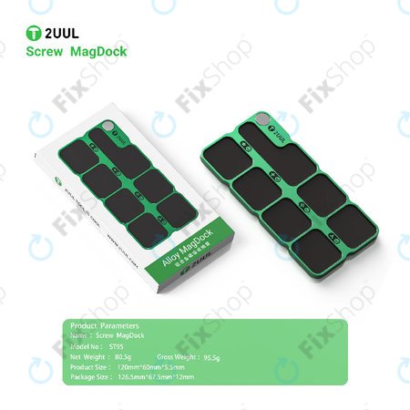 Mágneses fémötvözet csavartartó alátét, 2UUL ST95