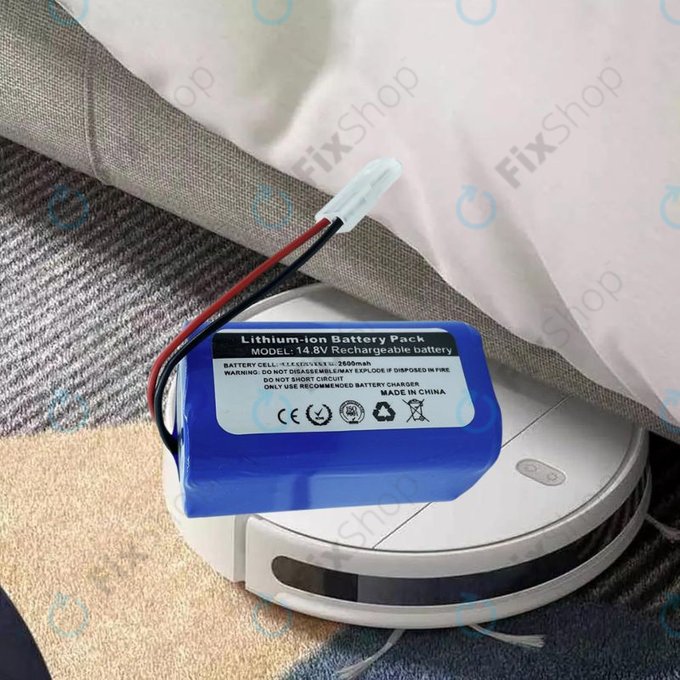 Xiaomi Essential (Mijia G1), Flyco FC-series, myVacBot SN500, Panasonic MC-series, Phicomm X3, Puppy R-series - Akkumulátor Li-026418 Li-Ion 14.8V 2600mAh