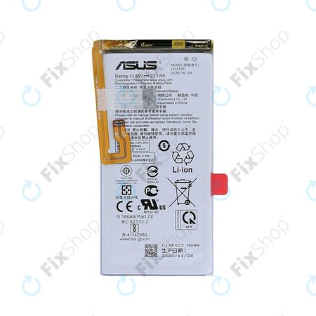 Asus ROG Phone 3 ZS661KS - Akkumulátor C11P1903 5800mAh - 0B200-03720100 Genuine Service Pack